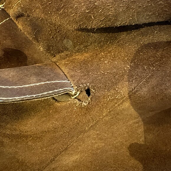 VINTAGE SUEDE JACKET WITH REMOVABLE LINING MADE IN CANADA XS/S - Picture 7 of 15